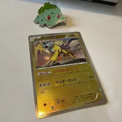 Raikou 033/171 The Best of XY Reverse Holo Japanese Pokemon Card 2017 - Image 2