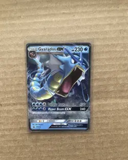 Pokemon SM212 Card Gyarados GX Full Art Ultra Rare Holo Promo Card Hidden Fates! - Image 1