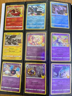 Pokemon Celebrations 25th Anniversary Near Complete Set Collection English - Image 2