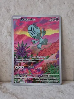 Pygraulon 120/086 BLK Schwarze Blitze Art Rare Pokemon Karte Deutsch NM - Image 1