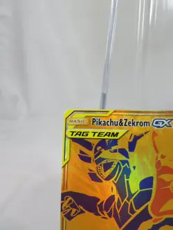 Pokemon Card - Pikachu & Zekrom GX SM248 - Promo - Sun & Moon - LP - Image 2