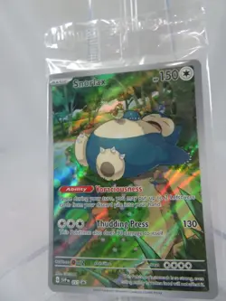 Pokemon Card - Snorlax 051 - Black Star Promo - Scarlet & Violet - NM - Image 1