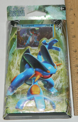 Pokemon Theme Deck sun moon Celestial Storm Hydro fury Sealed swampert Holo card - Image 2