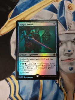 Vorpal Sword FOIL MTG Adventures in the Forgotten Realms Rare Near-Mint x1 - Image 2
