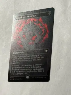 Bloodchief Ascension FOIL BORDERLESS CMM 636 (MTG Commander Masters 2023) - Image 2