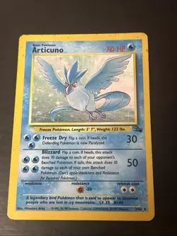 Pokemon Card - Articuno Fossil 2/62 Holo Rare #1 - Image 1