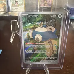 Snorlax 051 Scarlet Violet 151 ETB Black Star Promo Pokemon - Mint SEALED - Image 1