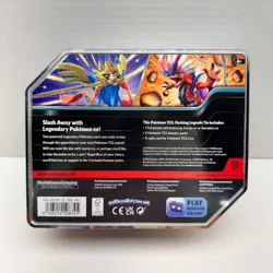 Pokemon TCG - Slashing Legends Tin - Zacian ex & Koraidon ex - Lot of 4 - Sealed - Image 4