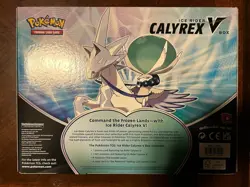 Pokemon TCG Ice Rider Calyrex V Box New Factory Sealed 820650809002 - Image 2
