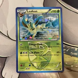 Leafeon (Cracked Ice Holo) - B&W Plasma Freeze 11/116 Rare Pokemon 2013 - LP/NM - Image 3