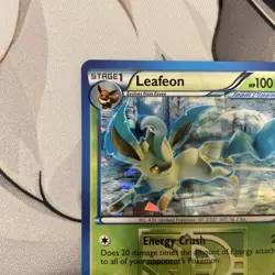 Leafeon (Cracked Ice Holo) - B&W Plasma Freeze 11/116 Rare Pokemon 2013 - LP/NM - Image 4