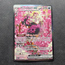 Pokemon TCG Fezandipiti ex 288/217 Special Illustration Rare Ascended Heroes NM - Image 1