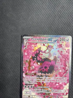 Pokemon TCG Fezandipiti ex 288/217 Special Illustration Rare Ascended Heroes NM - Image 2