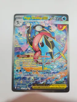 Mega Greninja ex SIR 116/086 Chaos Rising SIR Pokemon TCG (PACK FRESH) - Image 1