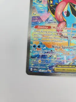 Mega Greninja ex SIR 116/086 Chaos Rising SIR Pokemon TCG (PACK FRESH) - Image 5