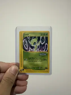 Celebi #50 2002 Pokemon League 4ever movie black star promo - Image 1