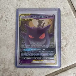 The Pokemon Company Gengar & Mimikyu GX 53/181 SM Team Up Ultra Rare Holo - Image 1