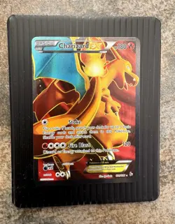 Lightly Played Charizard EX - 100/106 - Full Art Ultra Rare Pokemon Flashfire LP - Image 1