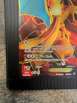 Lightly Played Charizard EX - 100/106 - Full Art Ultra Rare Pokemon Flashfire LP - Image 2