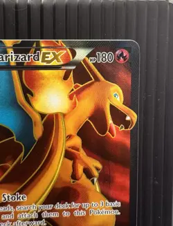 Lightly Played Charizard EX - 100/106 - Full Art Ultra Rare Pokemon Flashfire LP - Image 4