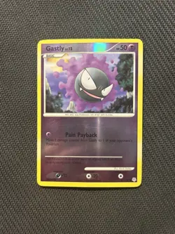 Pokemon TCG Gastly 82/130 Reverse Holo! HP Condition! See Description! - Image 1