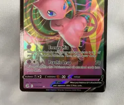 Pokemon TCG Mew V 113/264 Holo Ultra Rare Fusion Strike Set - Image 3