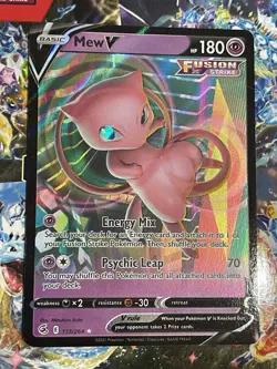 Pokemon TCG - Mew V - SWSH08: Fusion Strike - 113/264 - NM - Image 4