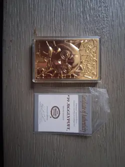 POKEMON Jigglypuff 23K Gold Plated Card Burger King Limited Edition 1999 - Image 1