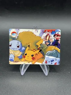 Pikachu Mew 151 Holo Pokemon Vintage Pocket Monsters Vending Prism Sticker 467 - Image 2