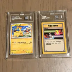 Tag 8 Japanese Pikachu 120/SV-P Gym Event Campaign - Pokemon Promo 2023 + Free! - Image 1