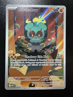 Pokemon TCG Marshadow ME01: Mega Evolution Illustration Rare 146/132 Holo - Image 1