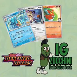 Pokemon TCG SV Destined Rivals Bulk 40 Commons Uncommons No Dupes + 2 Foils - Image 1
