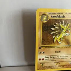1st Edition Sandslash 41/62 - Fossil - Image 2