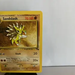 1st Edition Sandslash 41/62 - Fossil - Image 3