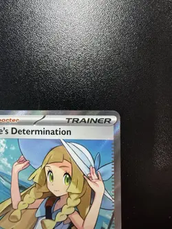 Lillie's Determination 169/132 Pokemon TCG Me01: Mega Evolution Ultra Rare Holo - Image 4