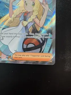 Lillie's Determination 169/132 Pokemon TCG Me01: Mega Evolution Ultra Rare Holo - Image 5