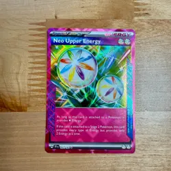 Neo Upper Energy 162/162 ACE SPEC Rare SV05: Temporal Forces Holofoil - Image 1