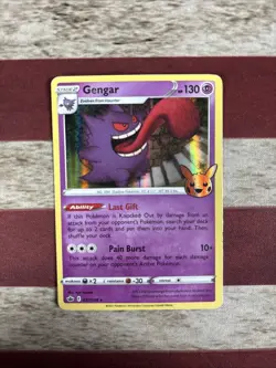 Gengar 57/198 Chilling Reign Holo Rare Pokemon Card Pokemon TCG 057/198 - Image 1