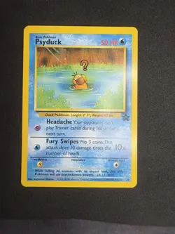 Psyduck #20 Pokemon Promo WOTC Black Star Promo Near Mint - Image 1