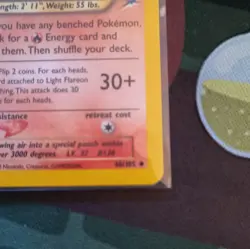 Light Flareon 46/105 Neo Destiny Unltd Regular Uncommon 80 HP EN - Image 5