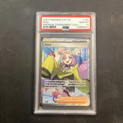 2024 POKEMON SVP PROMO IONO PREMIUM TOURNAMENT COLLECTION IONO - PSA 10 GEM MINT - Image 1