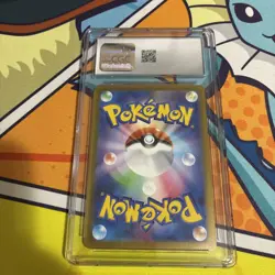 2025 POKEMON JPN BATTLE PARTNERS SPECIAL ART RARE #124 VOLCANION EX CGC 9 - Image 2