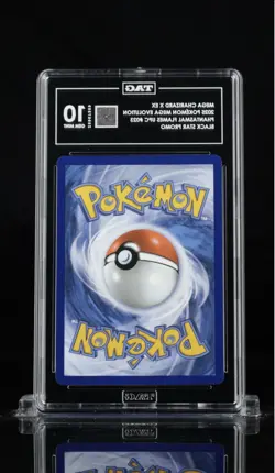 Pokemon TCG Mega Charizard X Ex Promo #023 TAG 10 Gem Mint (980) - Image 2