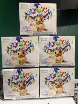Pokemon Prismatic Evolutions ETB Elite Trainer Box TCG Lot Of 2 - Image 1