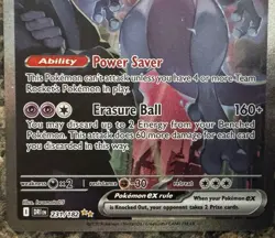 Team Rocket's Mewtwo ex 231/182 Sv10 Destined Rivals SIR Holo Full Art - Image 4