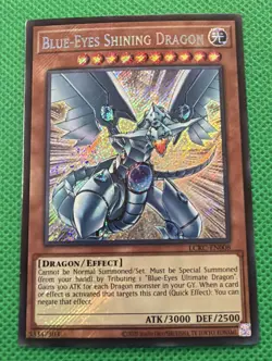 Blue-Eyes Shining Dragon LCKC-EN008 Yu-Gi-Oh Legendary Collection Rare - Image 1