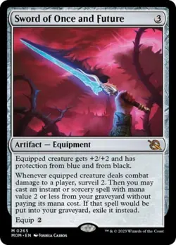 MTG English Sword of Once and Future NM Normal March of the Machine - Image 1