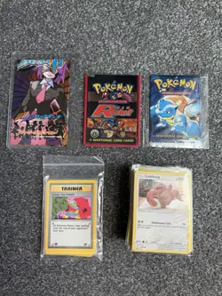Variet Of Pokemon Cards & Wrappers - Image 1