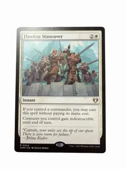MTG Flawless Maneuver Commander Masters Regular Card #24 - Image 1
