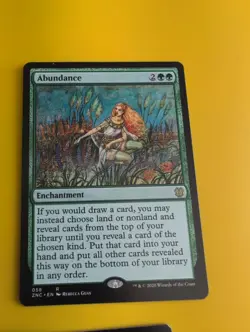 Abundance x2. C17 &ZNC rare Enchantment MTG 2 Card. - Image 3